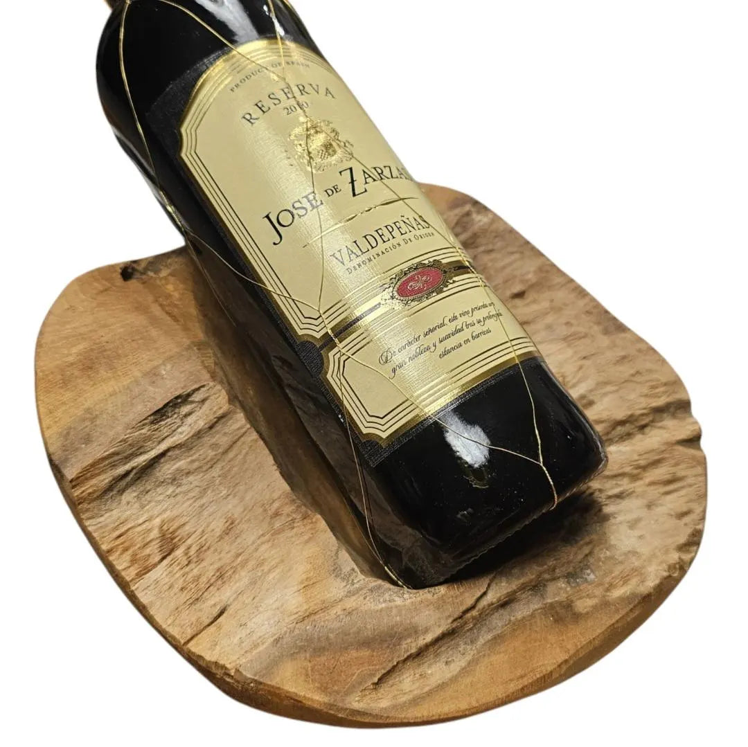 Weinflaschenhalter aus Teakholz bei BK TrendDesign