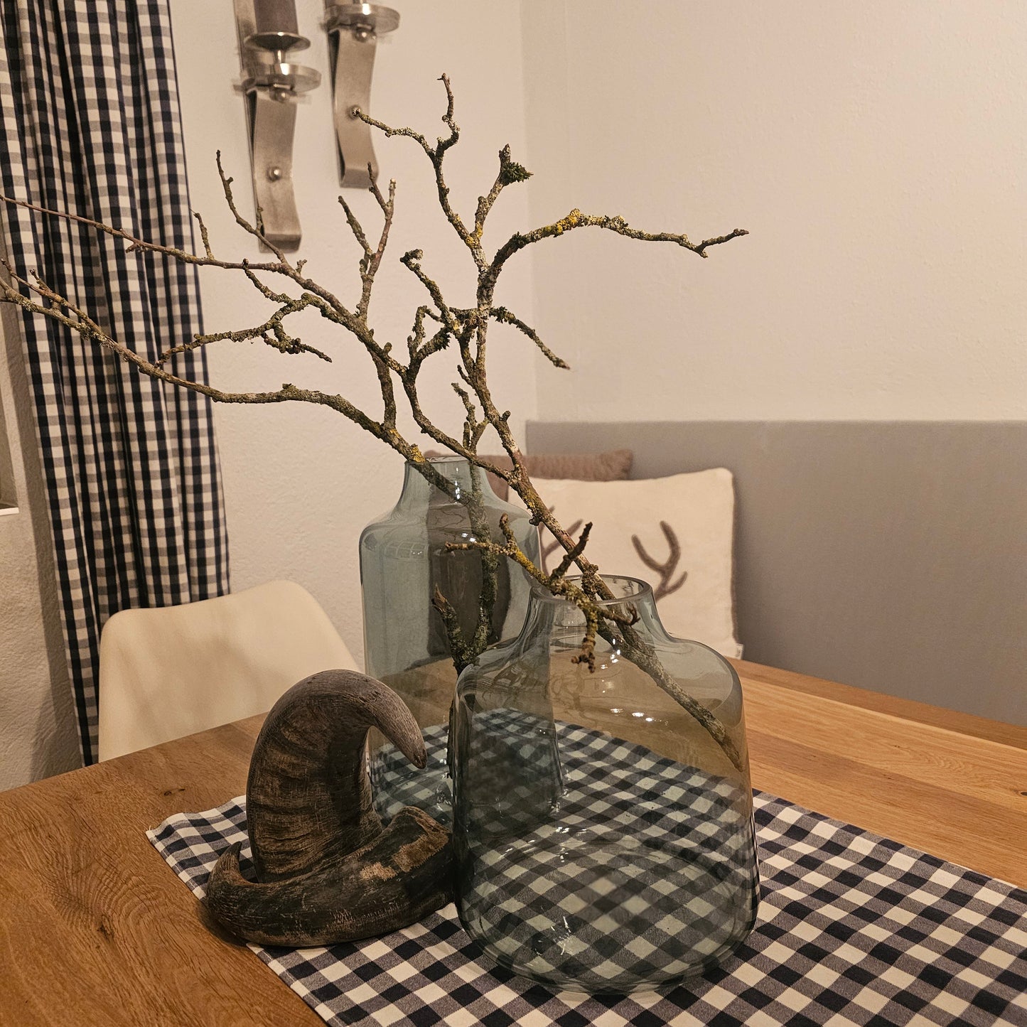 Countryfield Vase Jolina blau