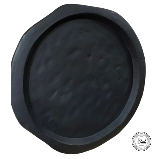 BePureHome Schale Joah Metall schwarz 35 cm