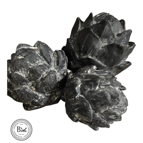 Artischocken Set 3 Stück in verschiedenen Größen