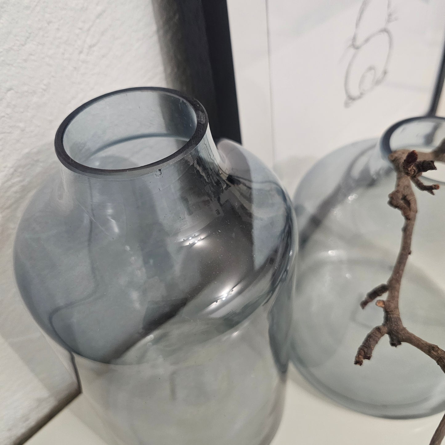 Countryfield Vase Jolina blau